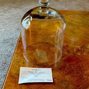 Tall glass dome
